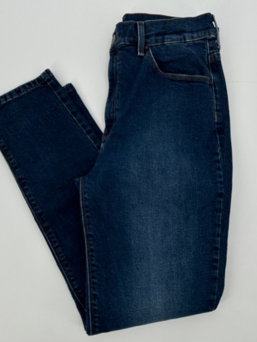 Mott &‎ Bow Womens Dark Wash Slim Straight Leg Jeans W30 L28 Denim